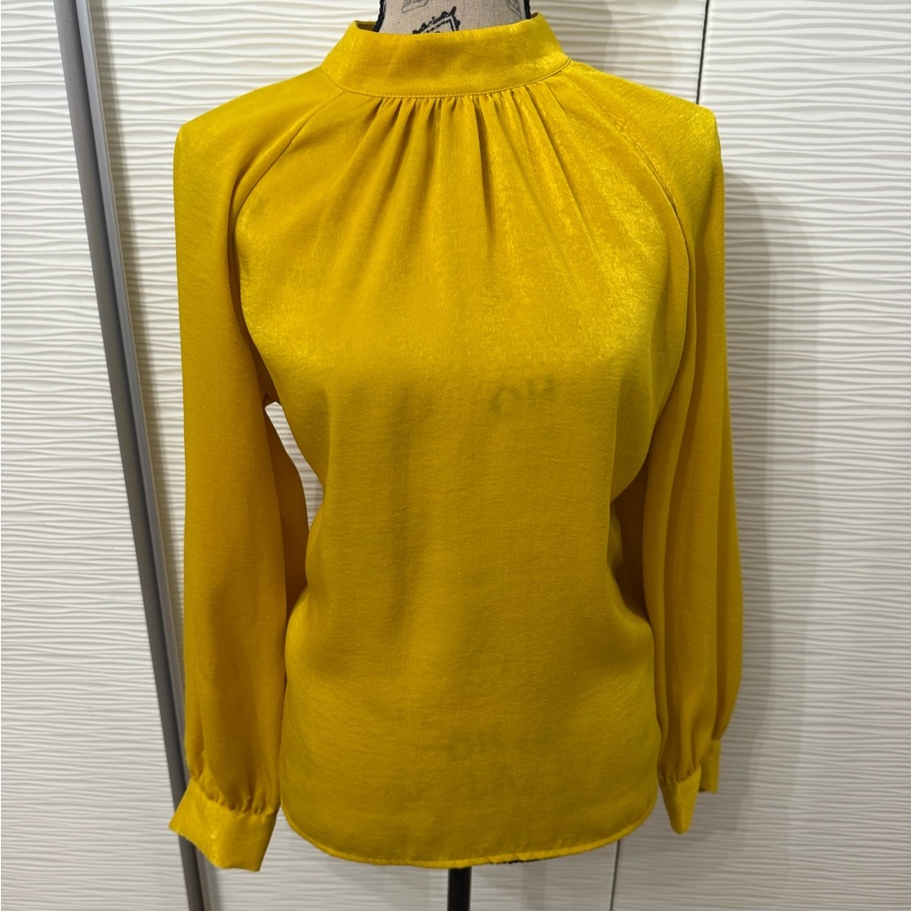Banana Republic Yellow Blouse